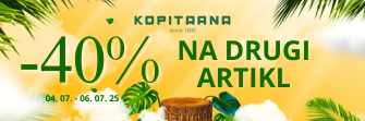 -40% NA DRUGI ARTIKL