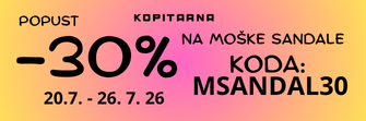 MOŠKI SANDALI