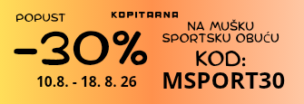 -30% MOŠKI ŠPORTNI ČEVLJI