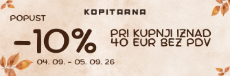 -10% na nakup brez DDV