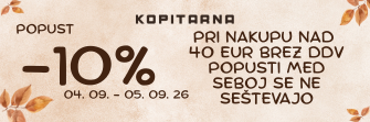 -10% na nakup brez DDV